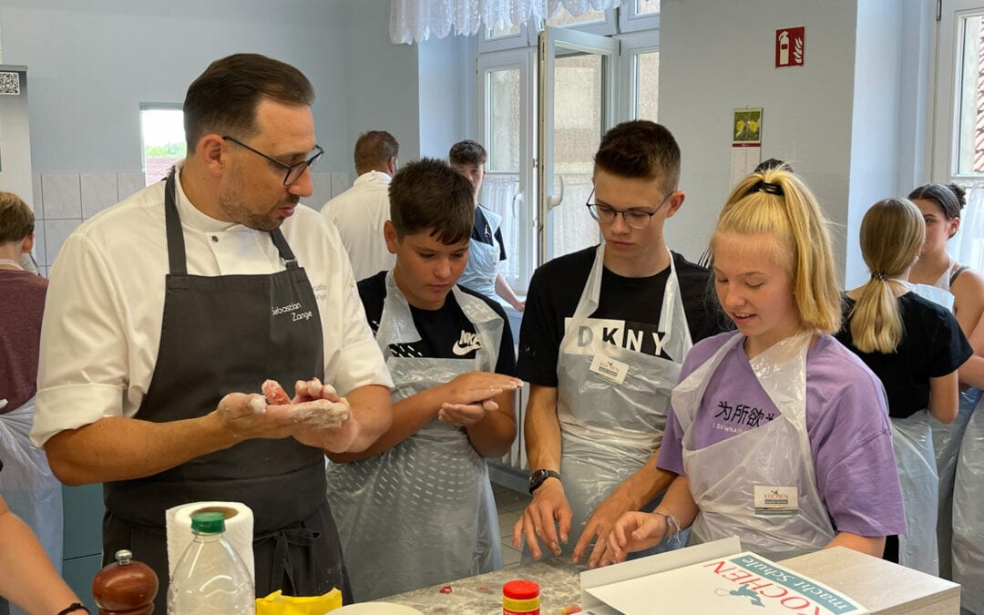 Erlebnisraum Kochen: Zu Gast in der 56. Oberschule Leipzig